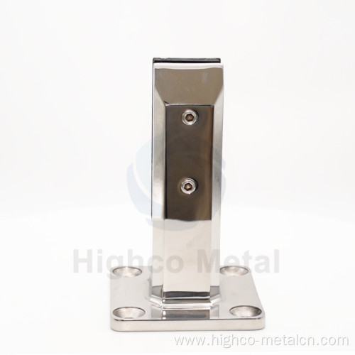 Mirror Polished Square Glass Spigot for Swimming Pool